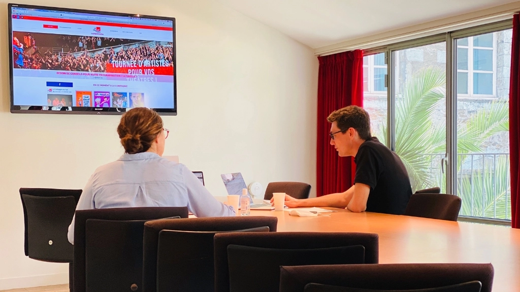 salle de formation Nantes équipée vidéoprojecteur Wi-Fi La Compagnie Events
